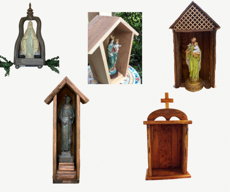 Shrine Rustic Sign Yard shrines over yard signs + everything you need to build your own ...